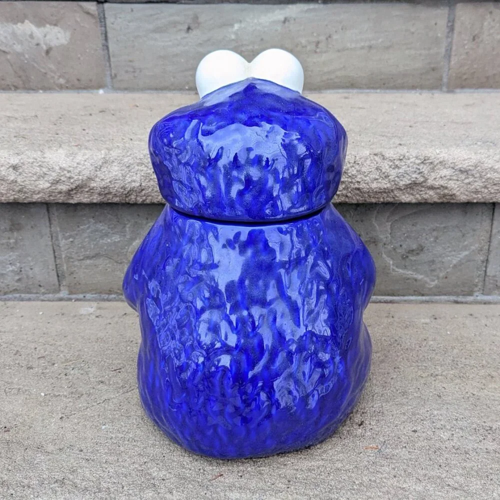Cookie Monster Vintage Ceramic Cookie Jar